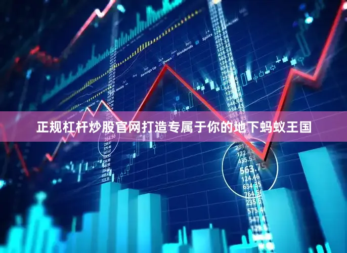 正规杠杆炒股官网打造专属于你的地下蚂蚁王国